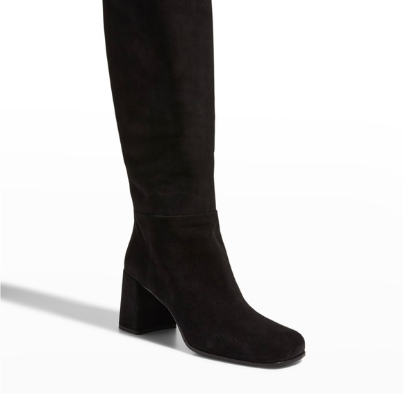 PRADA SUEDE KNEE BOOTS - Picture 5 of 11